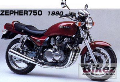 1992 Kawasaki Zephyr 750 photo